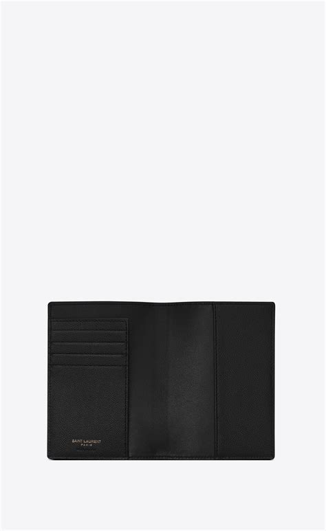 ysl monogram passport case|ysl card case.